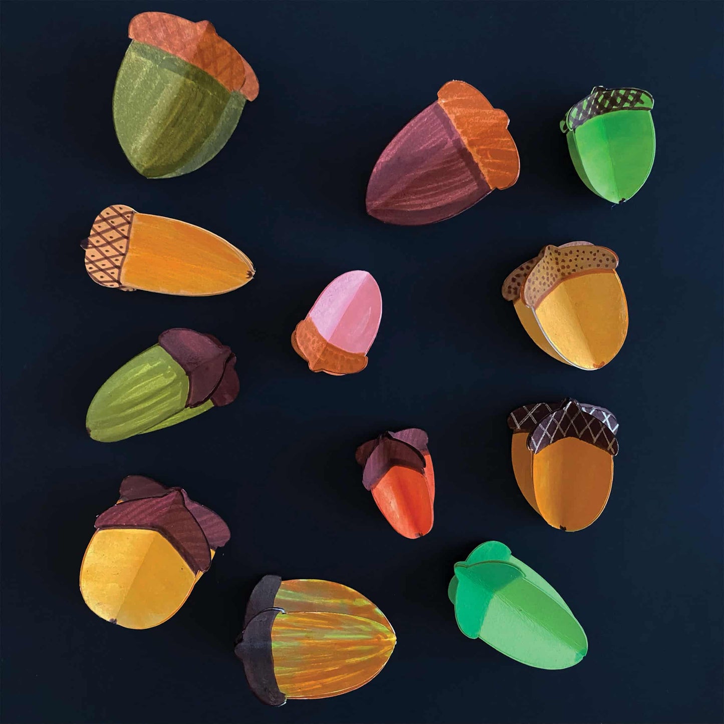 Leaf Garland Templates Mozaic Studio