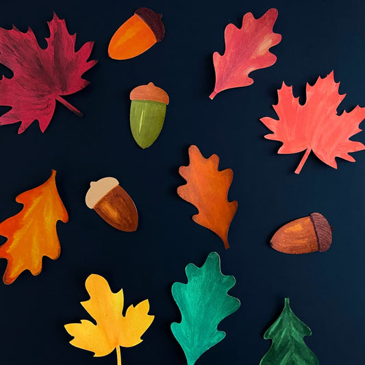 Leaf Garland Templates Mozaic Studio