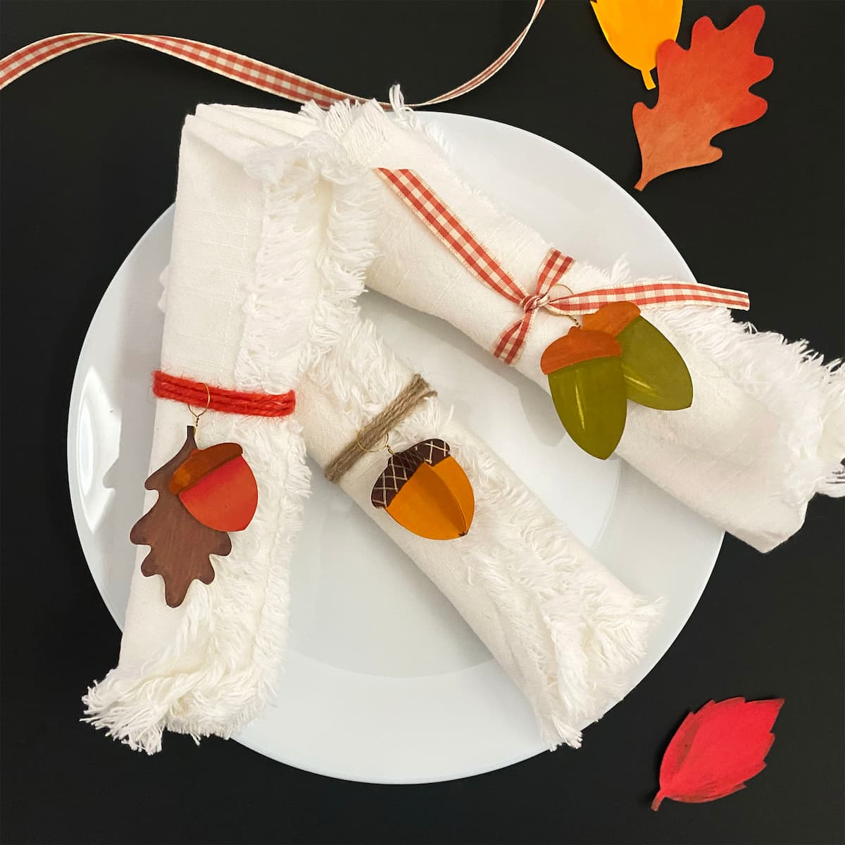 Leaf Garland Templates Mozaic Studio