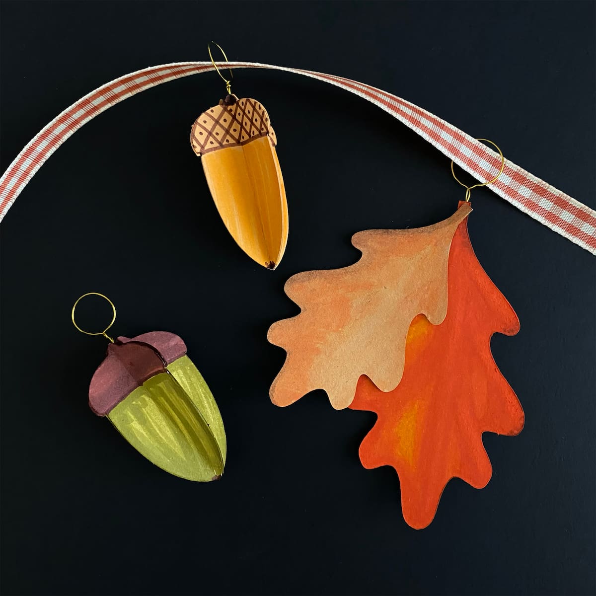 Leaf Garland Templates Mozaic Studio