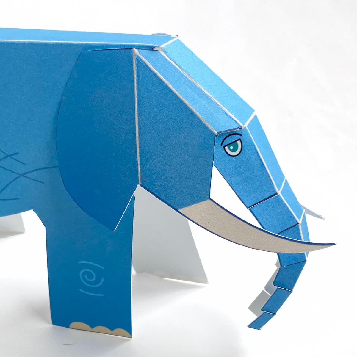 DIY Paper Elephant Mozaic Studio