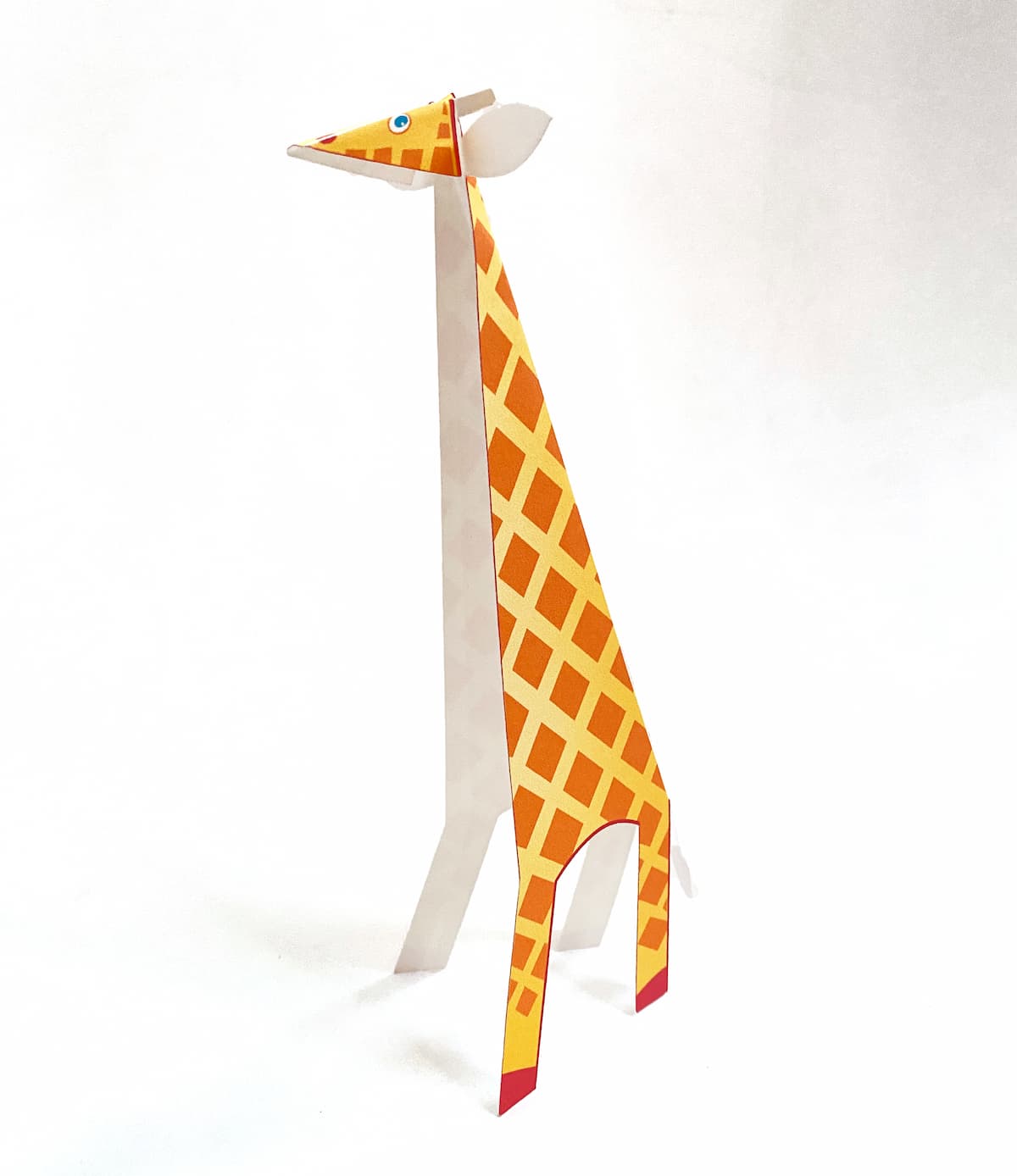 DIY Paper Giraffe Template Mozaic Studio