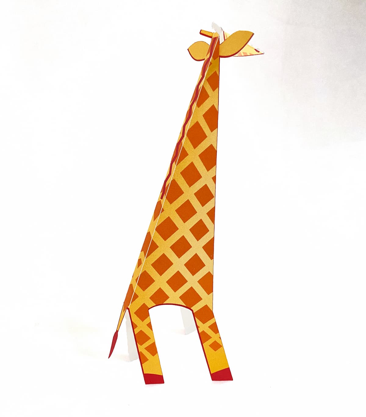 DIY Paper Giraffe Template Mozaic Studio