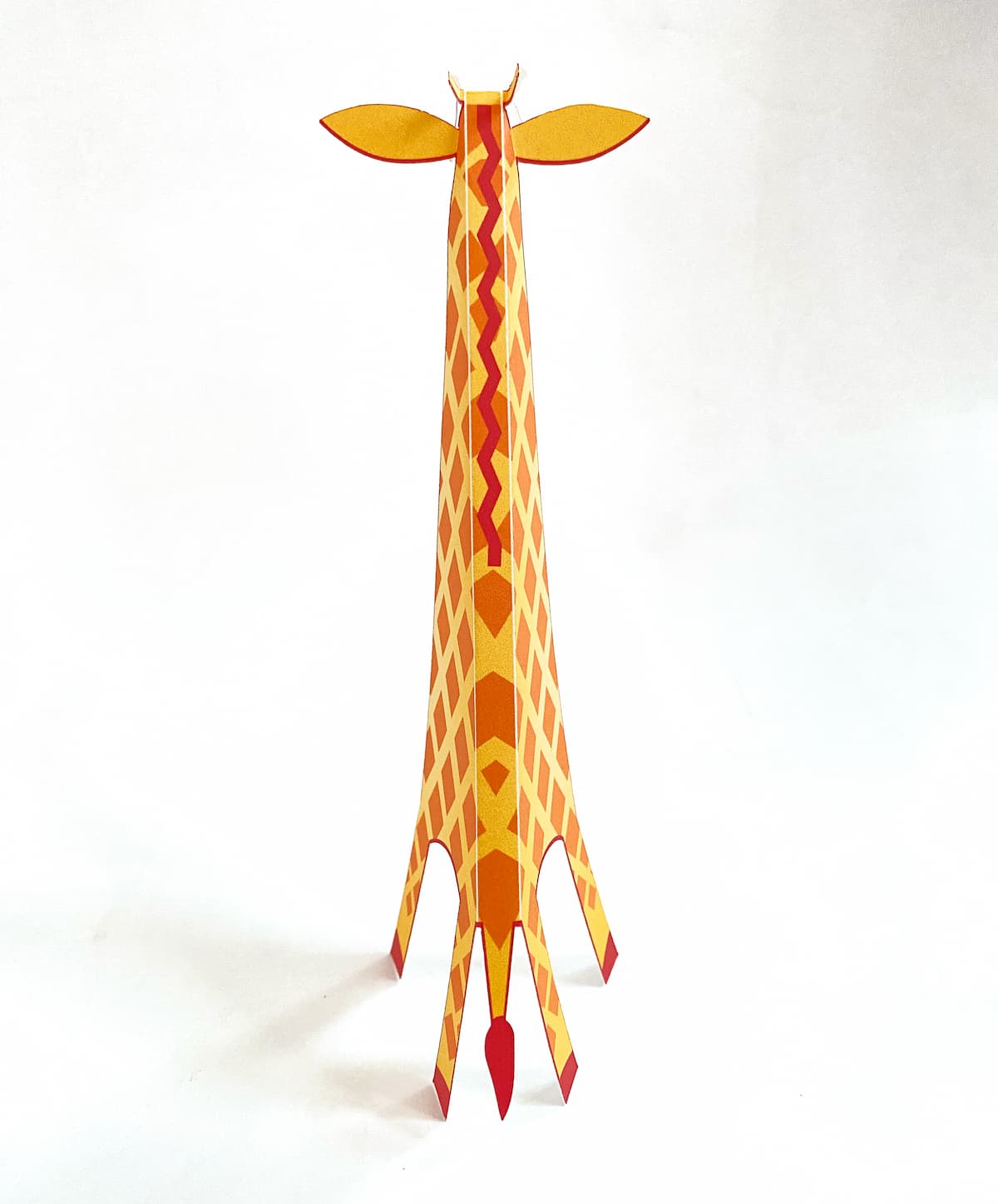 DIY Paper Giraffe Template Mozaic Studio